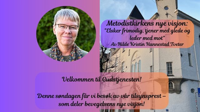 Besøk av tilsynspresten - Hilde Tveter!